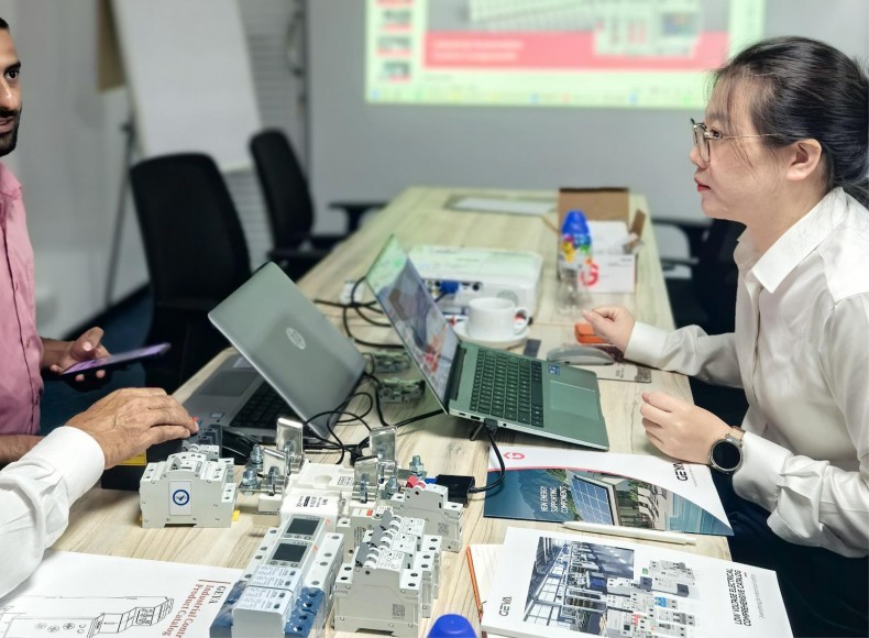 格亞電氣團隊到訪斯里蘭卡電力局總部CEB丨助力當地電力建設